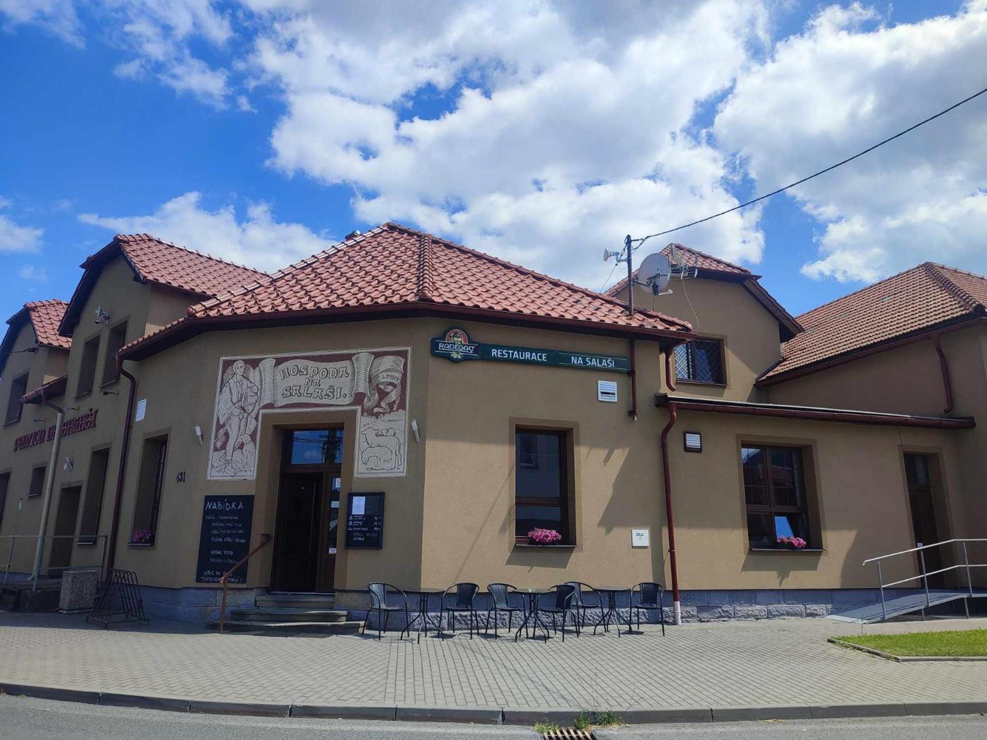 Penzion A Restaurace Na Salasi Hutisko Экстерьер фото